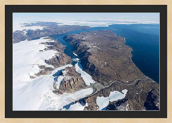 Baffin Island Aerial View
