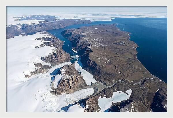 Baffin Island Aerial View