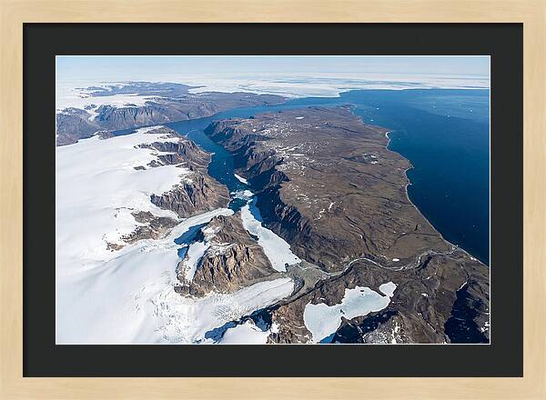 Baffin Island Aerial View