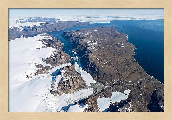 Baffin Island Aerial View