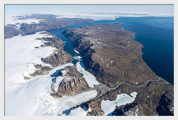 Baffin Island Aerial View