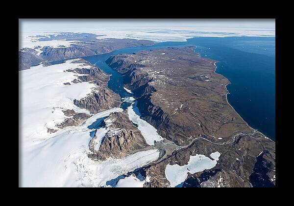Baffin Island Aerial View