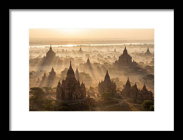 Bagan Temples At Dawn
