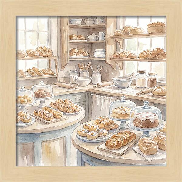 Bakery Bliss In Watercolor