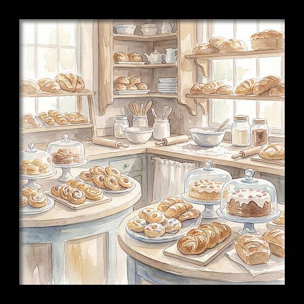Bakery Bliss In Watercolor