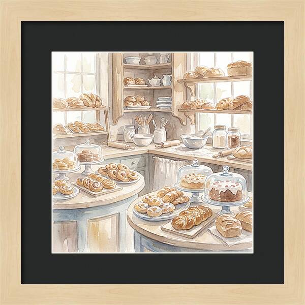 Bakery Bliss In Watercolor