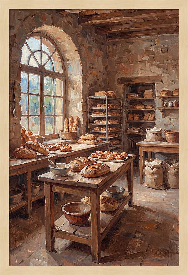 Bakery Scene In Natural Light