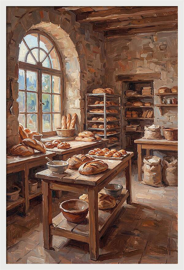 Bakery Scene In Natural Light