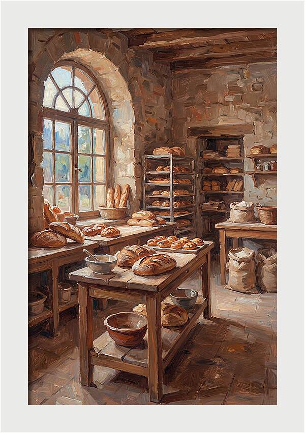 Bakery Scene In Natural Light