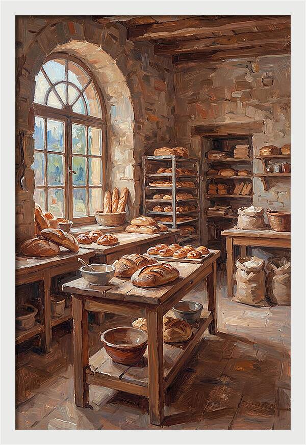 Bakery Scene In Natural Light