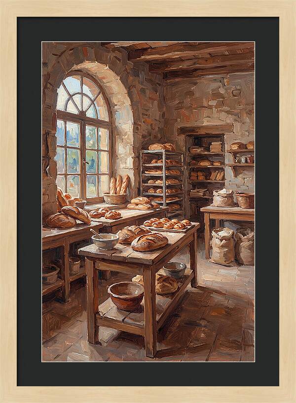 Bakery Scene In Natural Light
