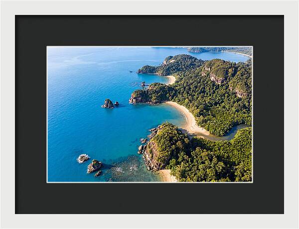 Bako National Park Coastline Aerial View