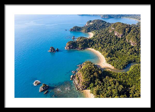Bako National Park Coastline Aerial View