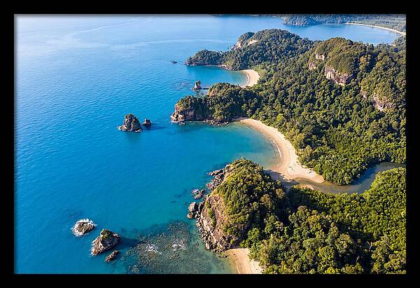 Bako National Park Coastline Aerial View