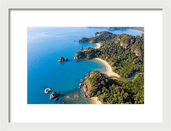 Bako National Park Coastline Aerial View