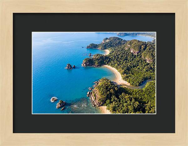Bako National Park Coastline Aerial View