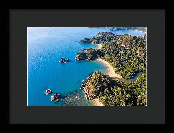 Bako National Park Coastline Aerial View