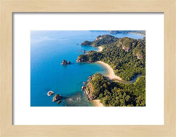 Bako National Park Coastline Aerial View