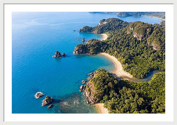 Bako National Park Coastline Aerial View