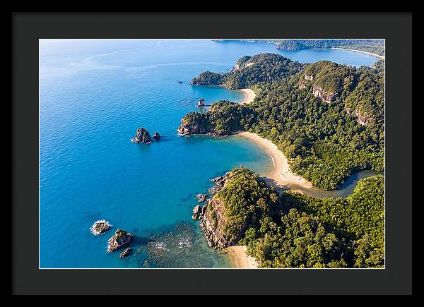 Bako National Park Coastline Aerial View