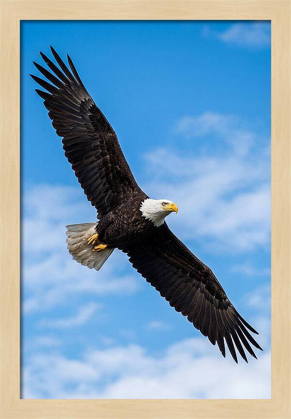 Bald Eagle Soaring High