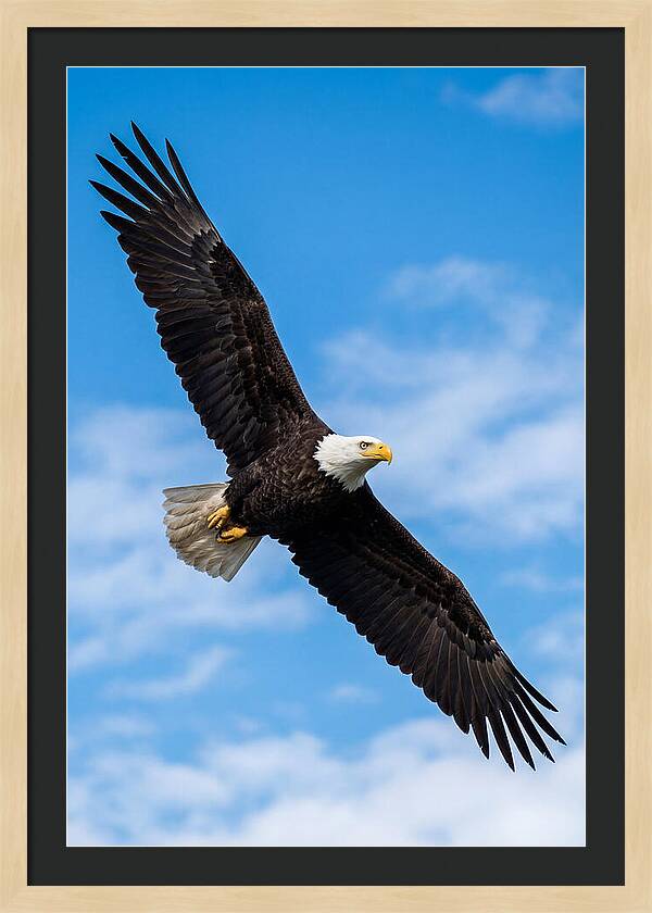 Bald Eagle Soaring High