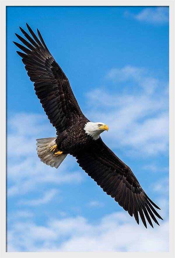 Bald Eagle Soaring High