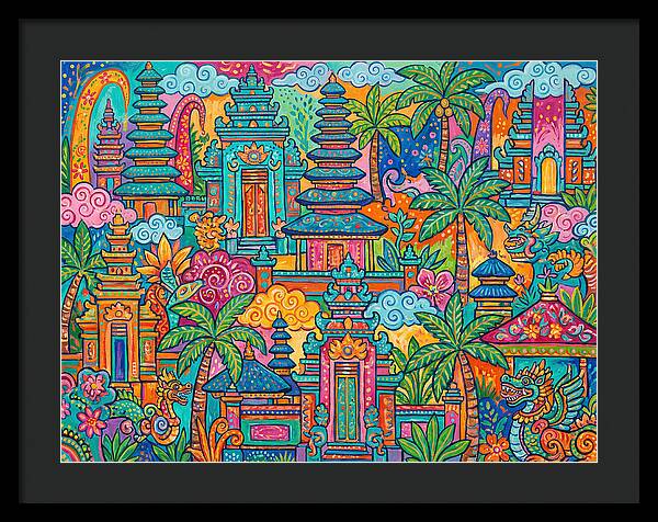 Balinese Temple Vibrance