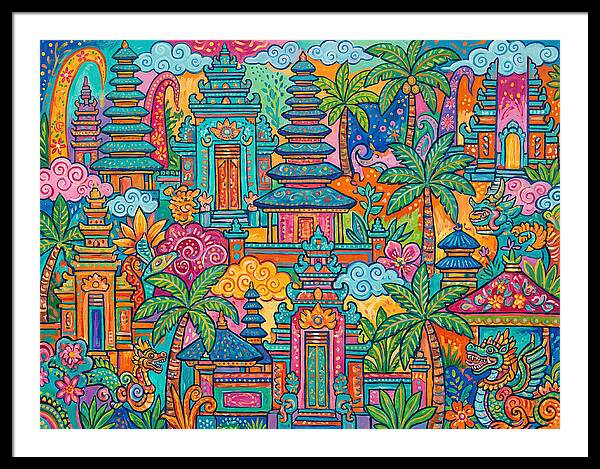 Balinese Temple Vibrance