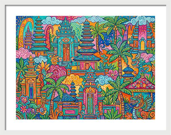 Balinese Temple Vibrance