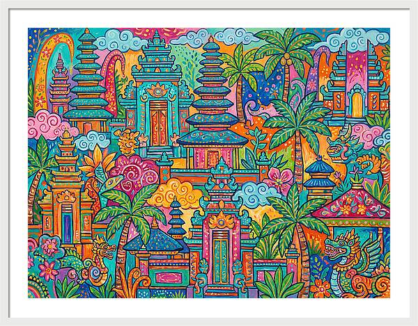 Balinese Temple Vibrance