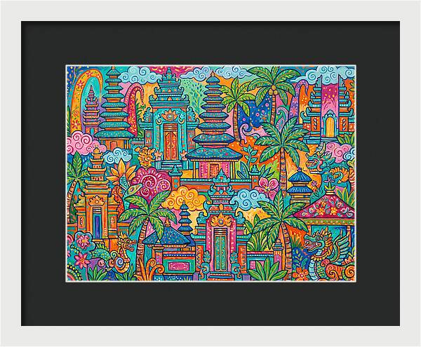 Balinese Temple Vibrance