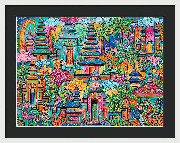 Balinese Temple Vibrance
