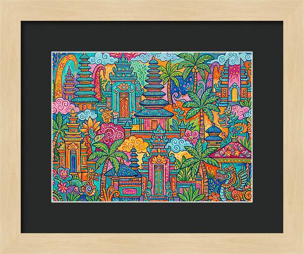 Balinese Temple Vibrance