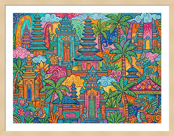 Balinese Temple Vibrance