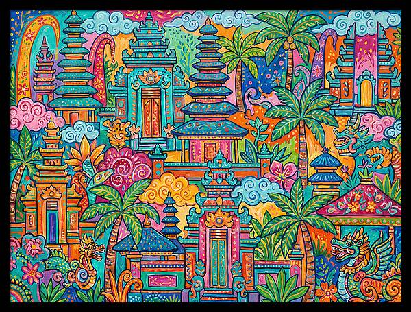 Balinese Temple Vibrance