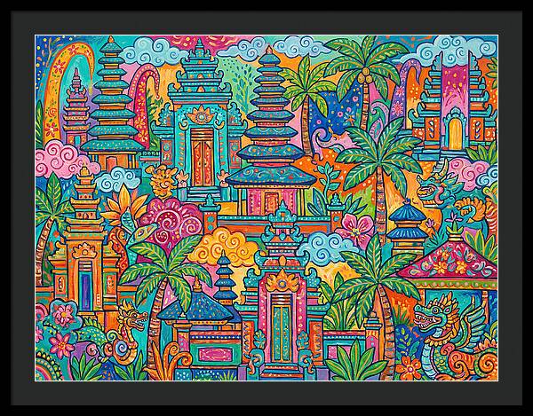 Balinese Temple Vibrance