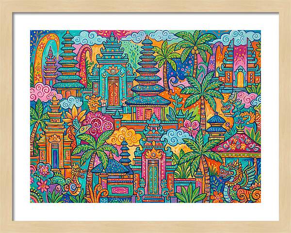 Balinese Temple Vibrance