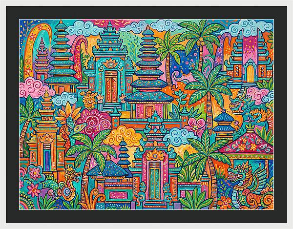 Balinese Temple Vibrance