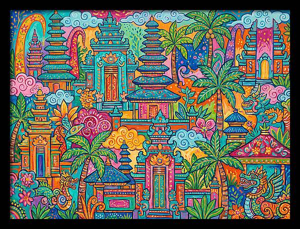 Balinese Temple Vibrance