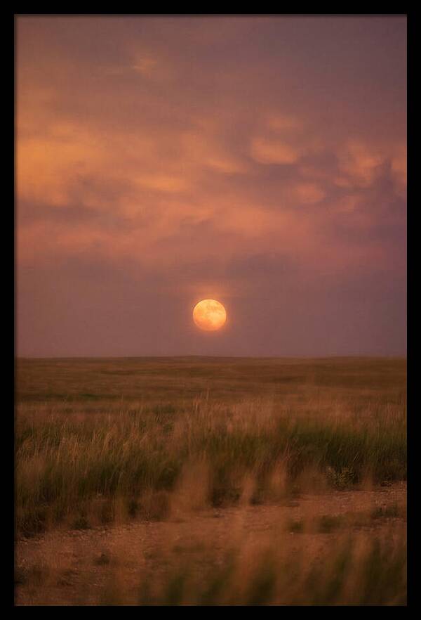 Ball Lightning Over Prairie