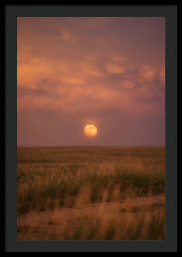 Ball Lightning Over Prairie