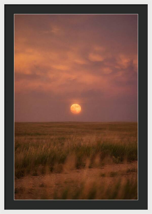 Ball Lightning Over Prairie