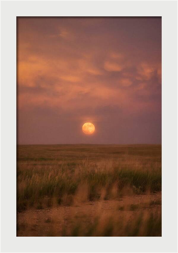 Ball Lightning Over Prairie