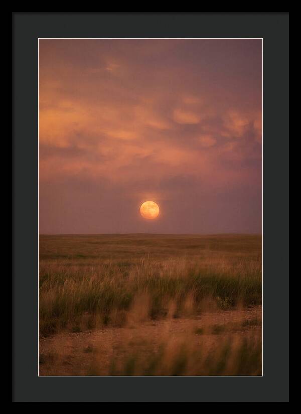 Ball Lightning Over Prairie
