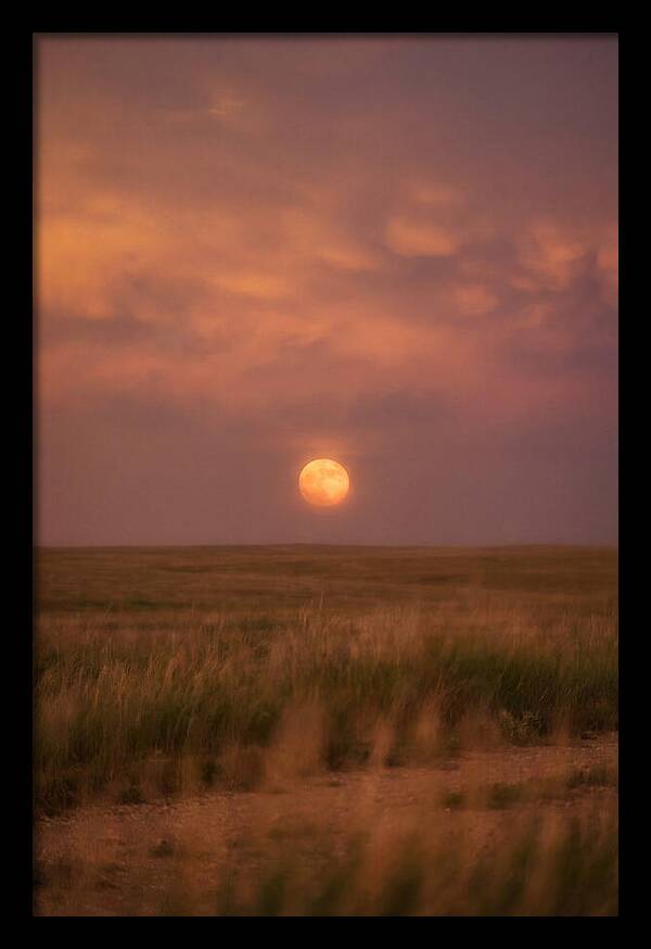 Ball Lightning Over Prairie
