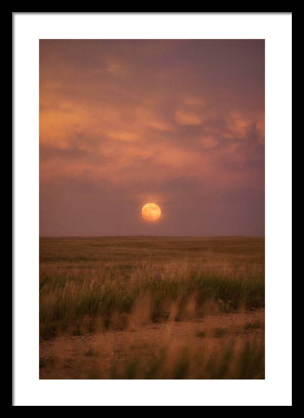 Ball Lightning Over Prairie