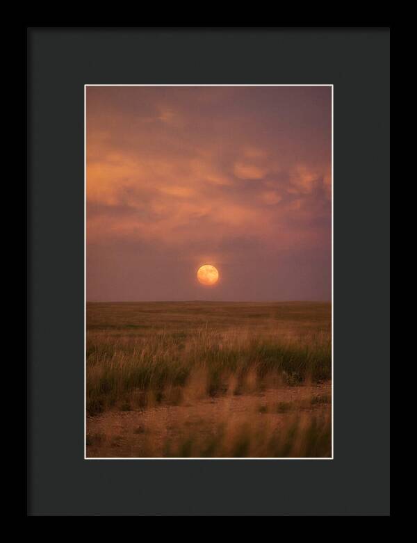 Ball Lightning Over Prairie