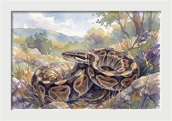 Ball Python In Nature