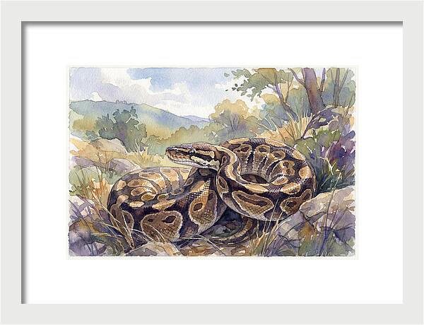 Ball Python In Nature